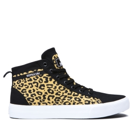 Supra STACKS MID Høye Sneakers Dame Hvite | NO-77048